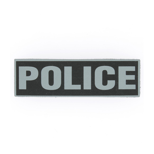 Opaska Policja odwrócona 3 x 10 cm - Patrol Equipement