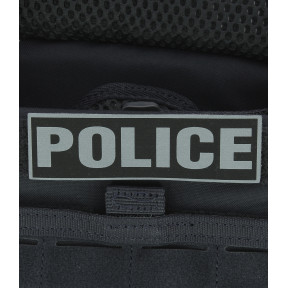 Politie armband omgekeerd 3 x 10 cm - Patrol Equipement