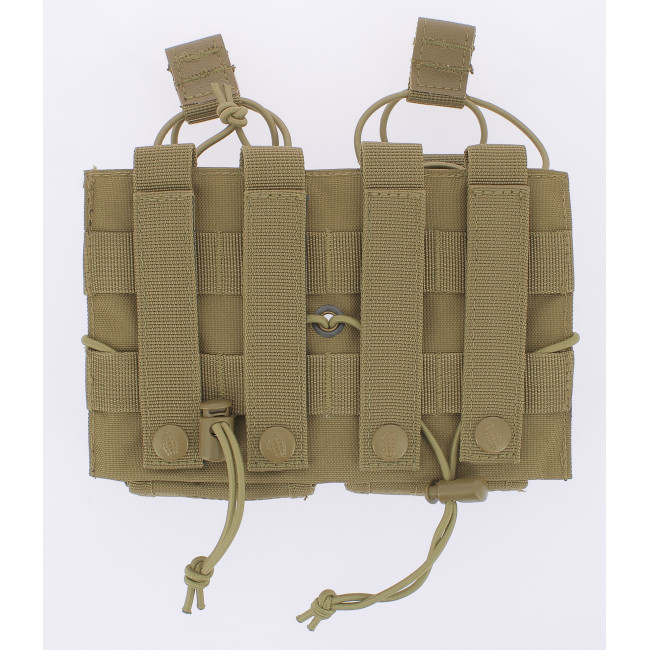 Doppel-Magazintasche DELTA Coyote - Kombat Tactical