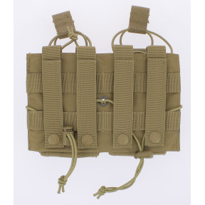 Ładownica PODWÓJNA delta Coyote - Kombat Tactical