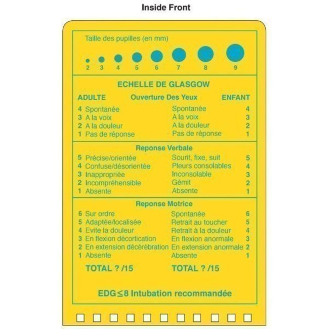 EHBO notitieboekje eerste hulpverlener, 10,1 x 15,2cm, 100 paginas, horizontale spiraal - Rite in the rain