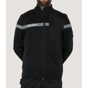 Gilet micro-polaire sécurité Nevada noir - Force Series