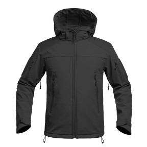 Softshell jas Fighter V2 - Zwart - A10 Equipment