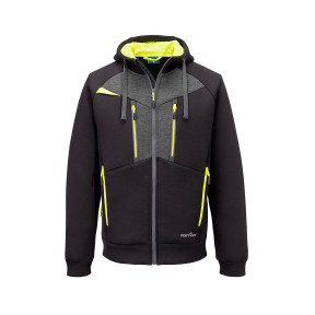 Hoodie met rits DX4 Zwart - Portwest