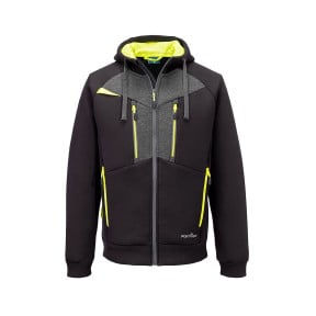Hoodie met rits DX4 Zwart - Portwest