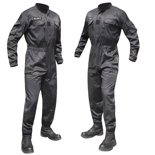 Combinaison Platinium Performance d'intervention noir