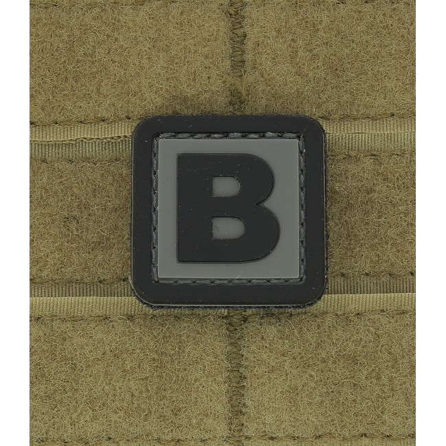 3D PVC Patch Buchstabe B - 101 Inc