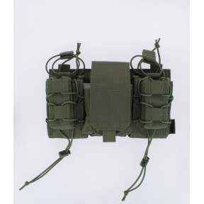Magazijndrager Fast Rig Olijfgroen - Kombat Tactical