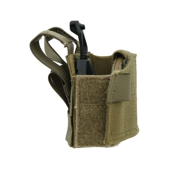 Universele minimalistische holster in zwarte cordura niveau II voor beretta 92f - Radar