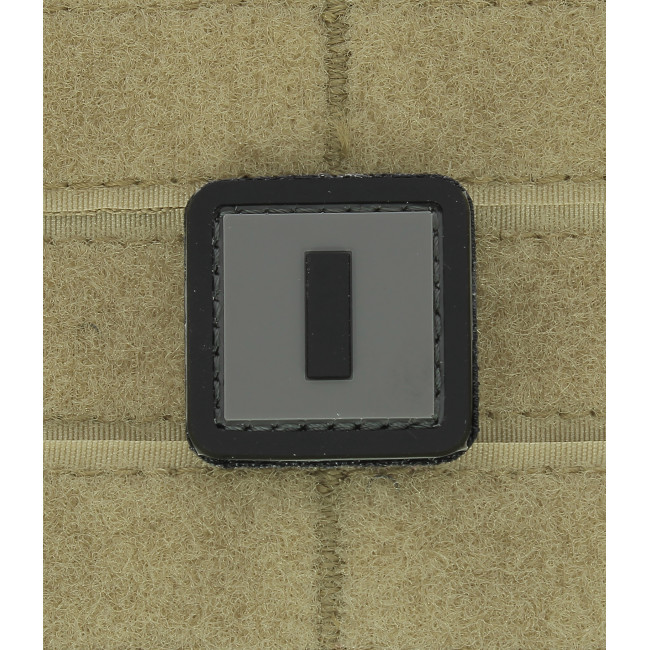 3D PVC-Patch Buchstabe I - 101 Inc