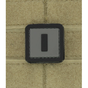 Patch 3D z PVC litera I - 101 Inc