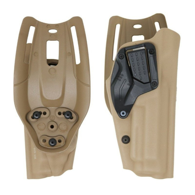 Kabura ltg-duty glock 17/19/26 lh niv ii kydex coyote + odprowadzenie dolne 6500.6106 - Radar