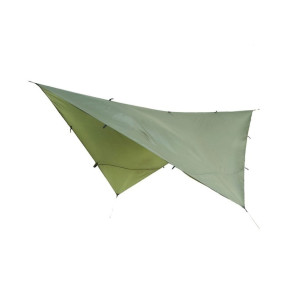 Allweather dekzeil 3 x 3m olijfgroen - snugpack