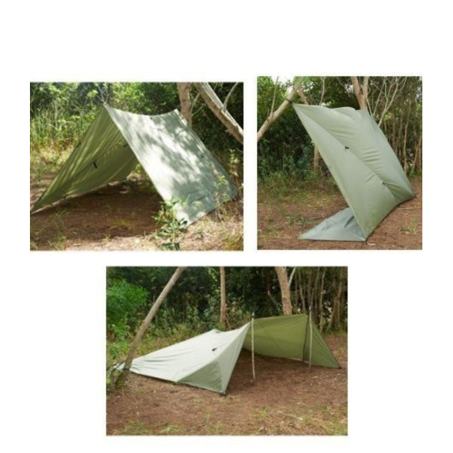Bache tout temps 3 x 3m vert olive - snugpack