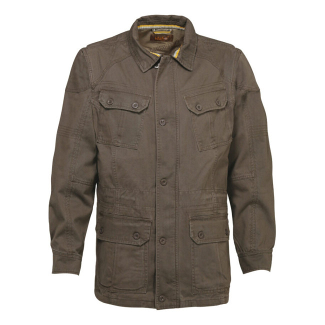 Veste saharienne cargo Kaki - Idaho