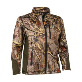 Sweat zippé enfant Ghostcamo Forest Evo - Percussion