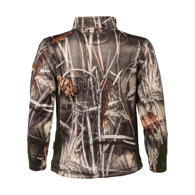 Sweat zippé enfant Ghostcamo Wet&Colors - Percussion