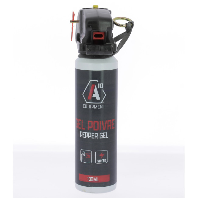 Pfeffergel-Abwehrspray 100 mL mit Griff - A10 Equipment