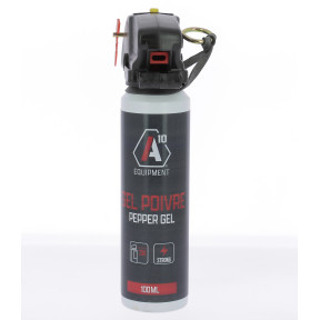 Aerosol de defensa gel pimienta con empuñadura 100ml Sécu-One - A10 Equipment