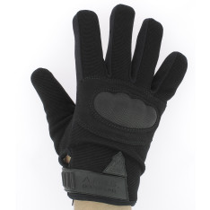 Triple Eight Guanti Slider Con Barre Dita E Palmite, Pelle E Kevlar, Per Longboard E Downhill