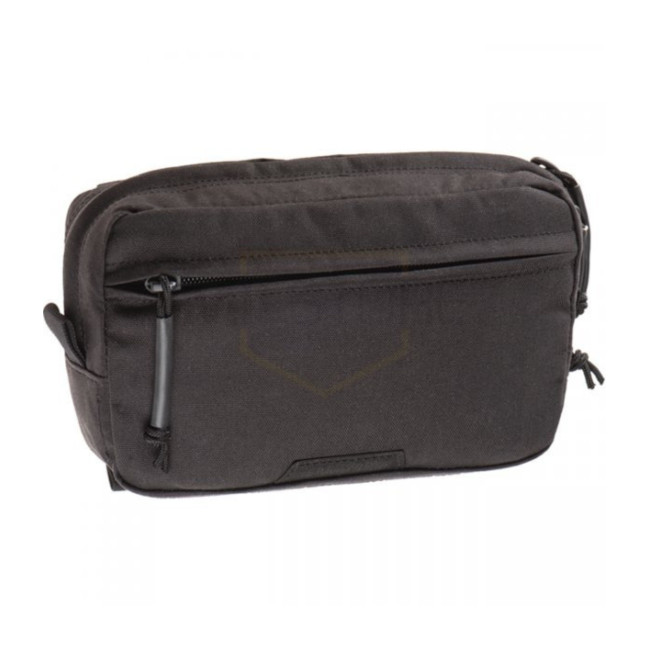 Medium utility pouch met rits - Zwart - Clawgear