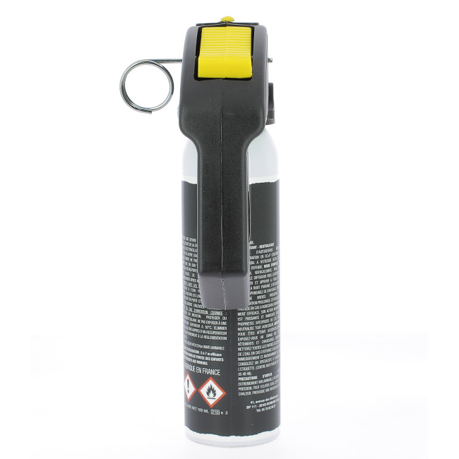 Pfeffergel-Spray für Ordnungskräfte 100ml mit Griff - Le Protecteur