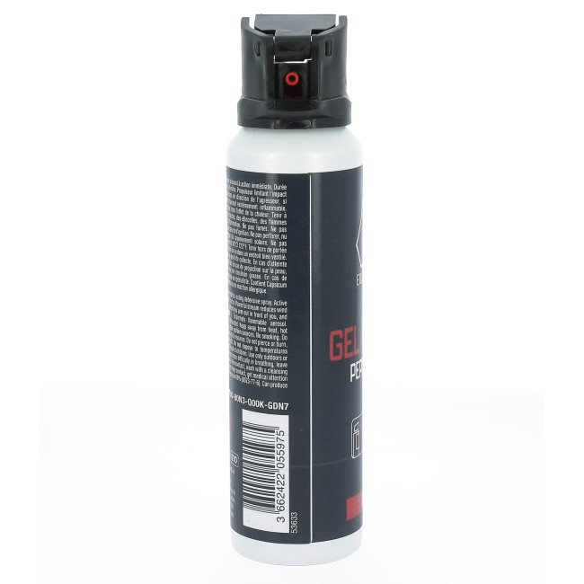 Aérosol lacrymogène anti-agression gel poivre 100 mL - A10 Equipment