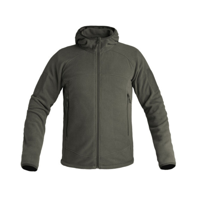 Olivgrüne Instructor Fleece-Jacke - A10 Equipment