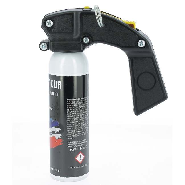Anti-agressie aerosol GEL CS 100ml met handgreep - LPSA