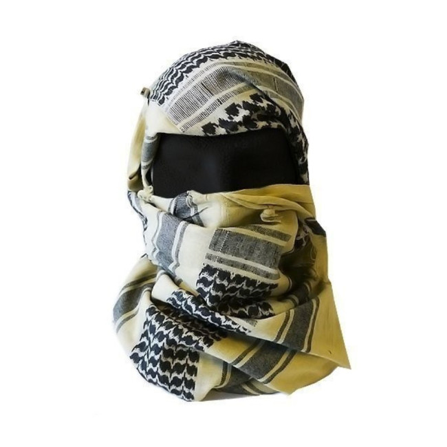 Shemagh sable / noir - BCB international