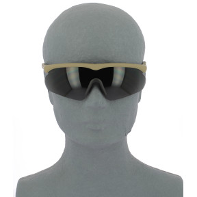 Ballistische Sonnenbrille Raptor Coyote - Swisseye