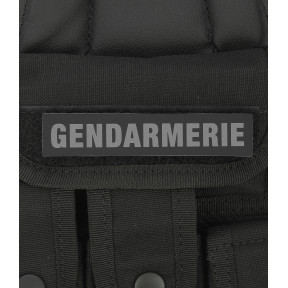 Bandeau Gendarmerie inversé 2 x 10 cm - Patrol Equipement