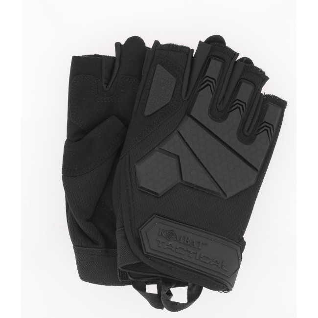 Mitaines Alpha Tactical Noir - Kombat Tactical
