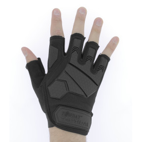 Alpha Tactical Vingerloze Handschoenen Zwart - Kombat Tactical