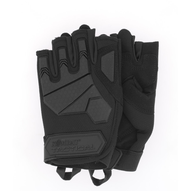 Alpha Tactical Vingerloze Handschoenen Zwart - Kombat Tactical
