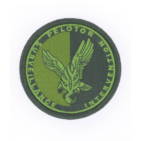 Emblemat PSIG Gendarmerie Niska Widoczność Zielony