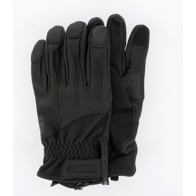 Gants bi-matière en cuir et amara Draco - GK Pro