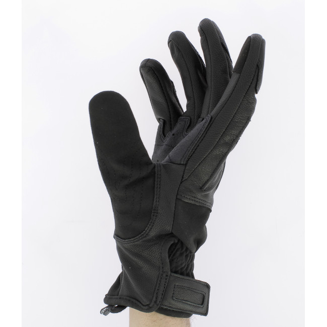 Gants bi-matière en cuir et amara Draco - GK Pro