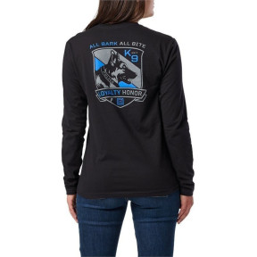 T-shirt all bark bite dames zwart - 5.11 tactical