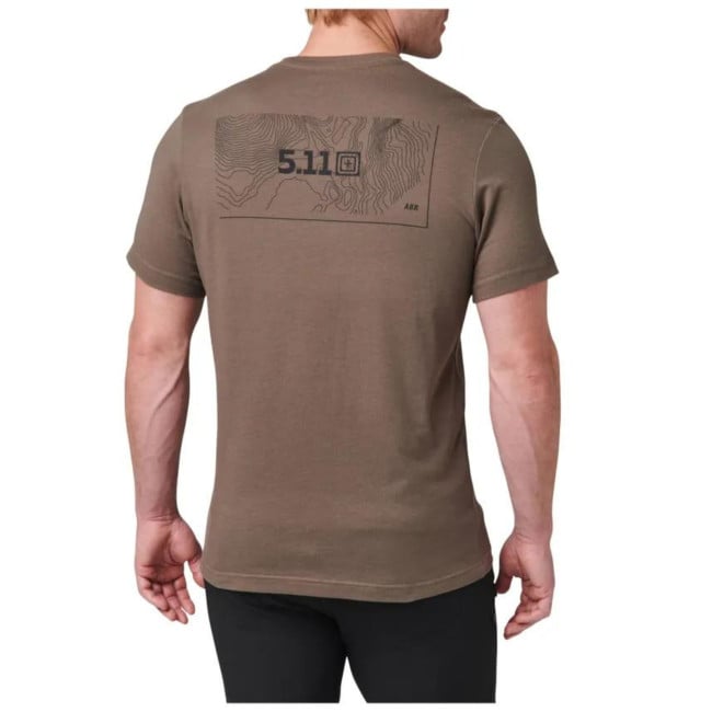 T-shirt 5.11 coordinate major brown - 5.11 tactical