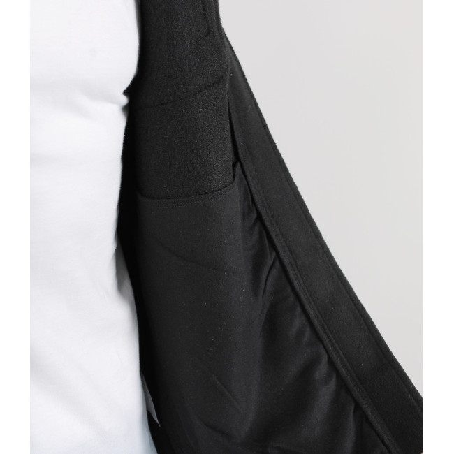 Mikrofleece Sicherheitsweste Nevada schwarz - Force Series