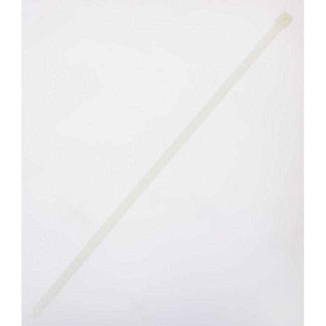 Kajdanki plastikowe białe - TOE
