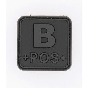 Quadratischer Patch Blutgruppe B+ blackops - JTG