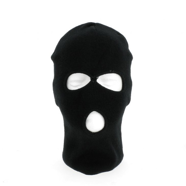 Kominiarka 3 otwory czarna - CityGuard