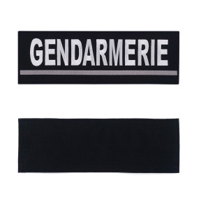 Bandeau d'identification Gendarmerie brodé Gris - Patrol Equipement