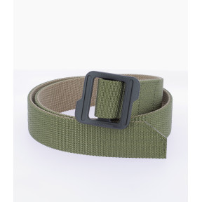 Ceinture réversible vert olive/coyote - Cytac