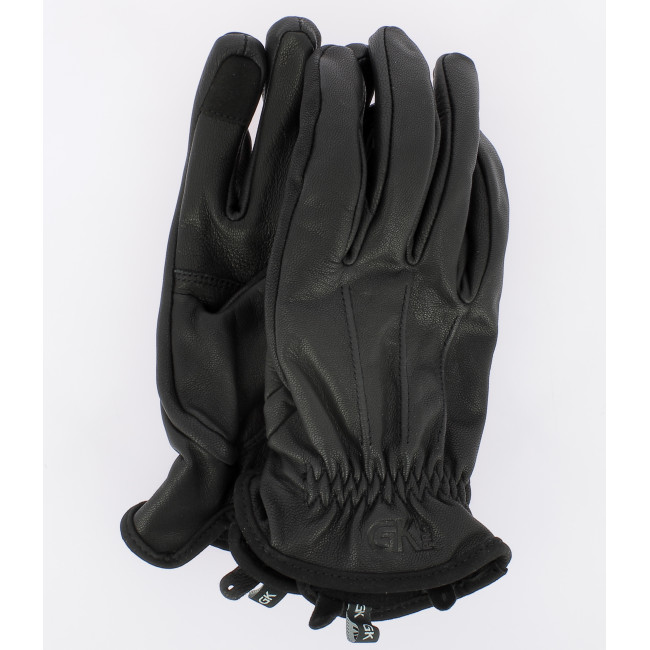 Gants polaire noir Taïga - Gk Pro