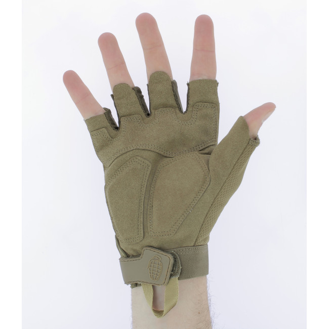 Mitaines Alpha Tactical Coyote - Kombat Tactical