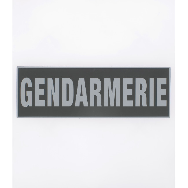 Bandeau Gendarmerie inversé 10 x 30 cm - Patrol Equipement