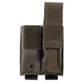 Porte chargeur double pour pistolet PA004-2/II Stonegrey - Lindnerhof